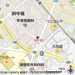 ダンススタジオＫ周辺の地図