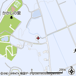 栃木県栃木市大平町西山田1857周辺の地図