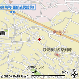 群馬県高崎市剣崎町1256-21周辺の地図