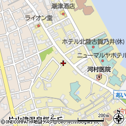 石川県加賀市片山津温泉堂後周辺の地図
