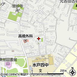 茨城県水戸市元吉田町1990周辺の地図