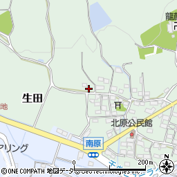 長野県上田市生田4558周辺の地図
