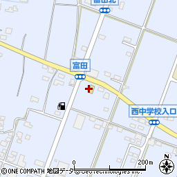 若宮ゼミナール・穂高周辺の地図