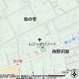 長野県軽井沢町（北佐久郡）軽井沢（泉の里）周辺の地図