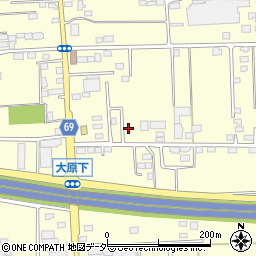 群馬県太田市大原町106-8周辺の地図