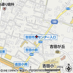 茨城県水戸市元吉田町1413-2周辺の地図