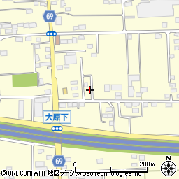 群馬県太田市大原町106-22周辺の地図