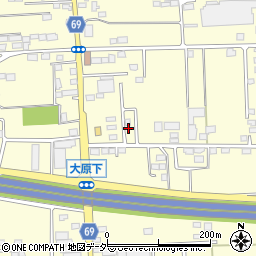 群馬県太田市大原町106-18周辺の地図