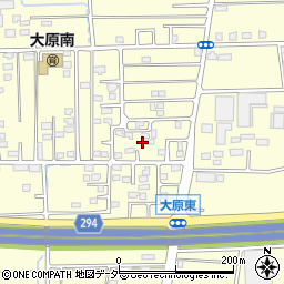 群馬県太田市大原町111-135周辺の地図