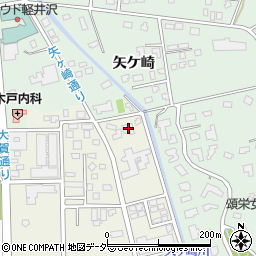 長野県北佐久郡軽井沢町軽井沢東45周辺の地図