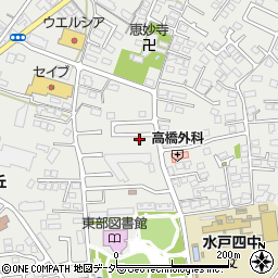 茨城県水戸市元吉田町1977-52周辺の地図