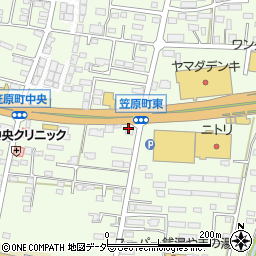 星乃珈琲店 水戸店周辺の地図