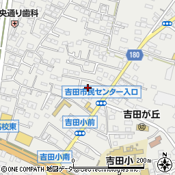 茨城県水戸市元吉田町1413-5周辺の地図