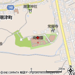 石川県加賀市潮津町（ム）周辺の地図