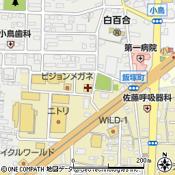 オートウェイ高崎店周辺の地図