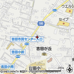 茨城県水戸市元吉田町1553-1周辺の地図