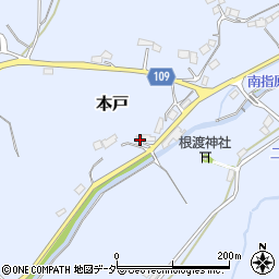 茨城県笠間市本戸5635周辺の地図