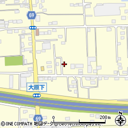 群馬県太田市大原町106-28周辺の地図