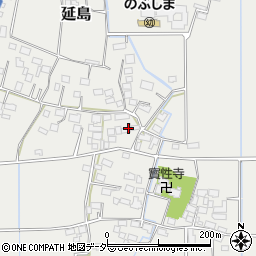 栃木県小山市延島1365周辺の地図