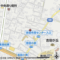 茨城県水戸市元吉田町1412周辺の地図