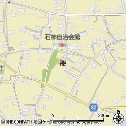 石神釈迦堂周辺の地図