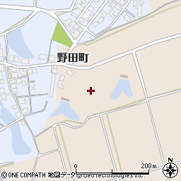 石川県加賀市潮津町金場山周辺の地図