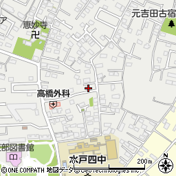 茨城県水戸市元吉田町2010-2周辺の地図