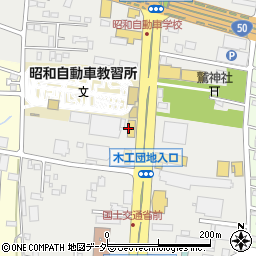 茨城スバル自動車株式会社　水戸店サービス工場周辺の地図