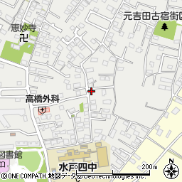 茨城県水戸市元吉田町2056周辺の地図