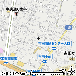 茨城県水戸市元吉田町1412-5周辺の地図