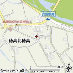 長野県安曇野市穂高北穂高1234周辺の地図