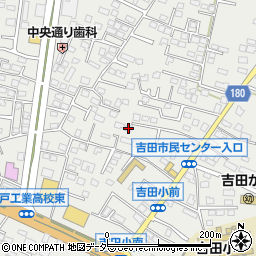 茨城県水戸市元吉田町1412-2周辺の地図