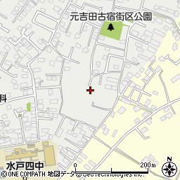 茨城県水戸市元吉田町2050周辺の地図