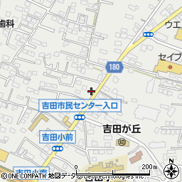 茨城県水戸市元吉田町1405-1周辺の地図