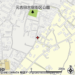 茨城県水戸市元吉田町2064-1周辺の地図