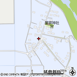 栃木県小山市延島新田670周辺の地図