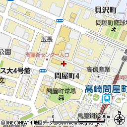 日昇産業株式会社　高崎営業所周辺の地図