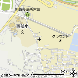 群馬県高崎市剣崎町566周辺の地図