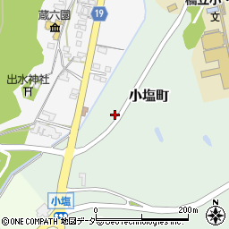石川県加賀市小塩町い周辺の地図