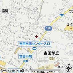 茨城県水戸市元吉田町1404-1周辺の地図