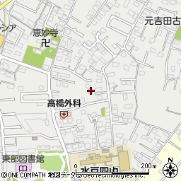 茨城県水戸市元吉田町1991周辺の地図