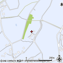 茨城県笠間市本戸2547周辺の地図