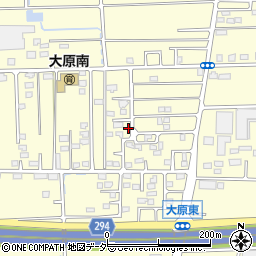 群馬県太田市大原町110-81周辺の地図