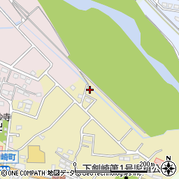 群馬県高崎市剣崎町1115-2周辺の地図
