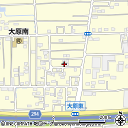 群馬県太田市大原町111-82周辺の地図