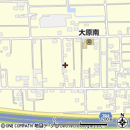 群馬県太田市大原町108-18周辺の地図