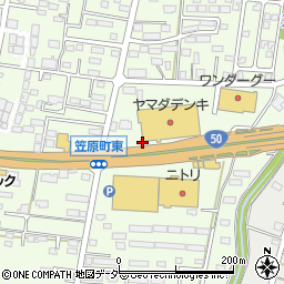中華そば浜田屋５０号バイパス店周辺の地図