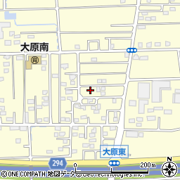 群馬県太田市大原町111-104周辺の地図