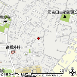 茨城県水戸市元吉田町2057周辺の地図