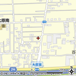 群馬県太田市大原町111-71周辺の地図